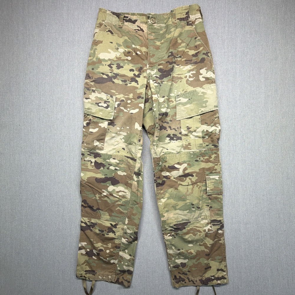 Army Military Pants Men Small Short Multicam Camo Combat Trouser